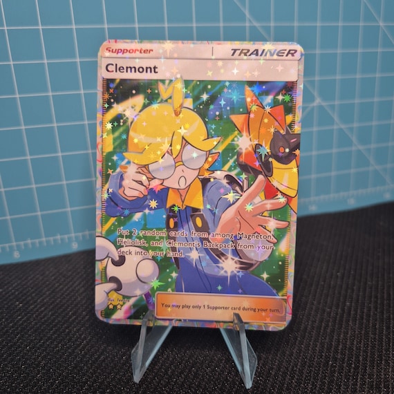 pokemon clemont card TCG Pocket, ., ., ., #pokemon # # #pokemontcg #pokemongo Gotta catch em all Handmade TCG Pocket Clemont (CRB)