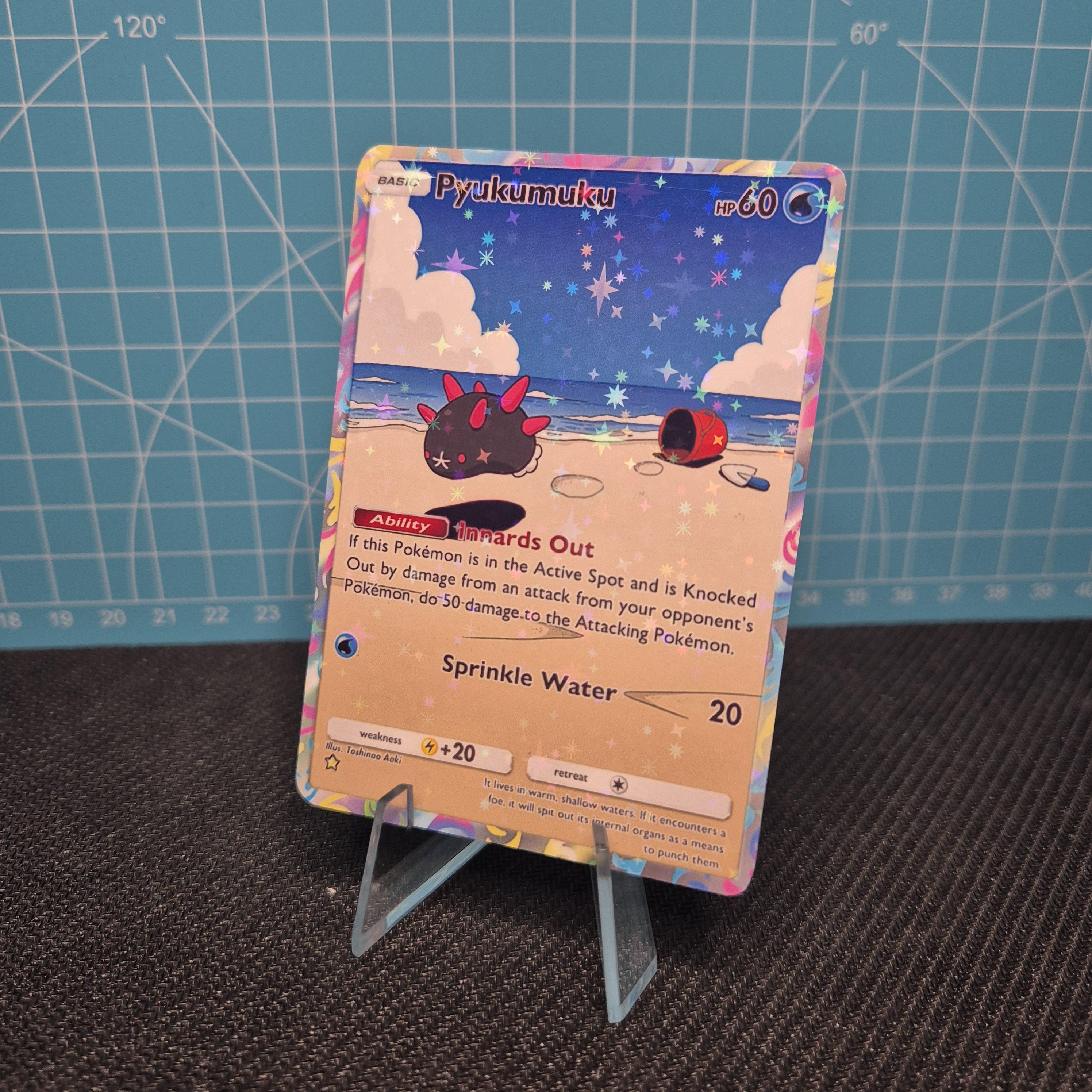 pyukumuku pokemon card Pyukumuku A3 / Celestial Guardians / Pokemon Tcg Quality Custom Card