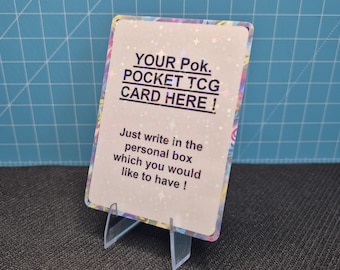 Pok. Pocket TCG Proxy Card of your Choice!