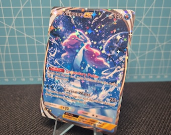 M スイクン Ex ポケモンカード - Etsy 日本