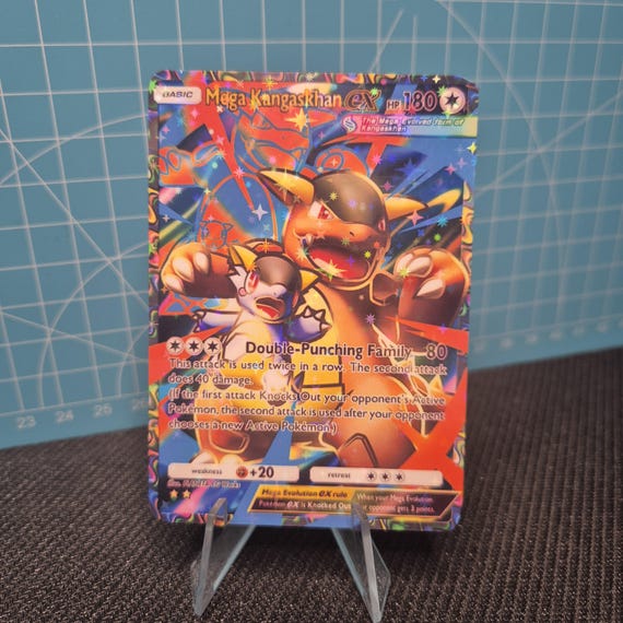 pokemon card acrylic case TCG TRIO Card Display Case & Stand (Acrylic)- Pokemon, DC - Toploader Frame