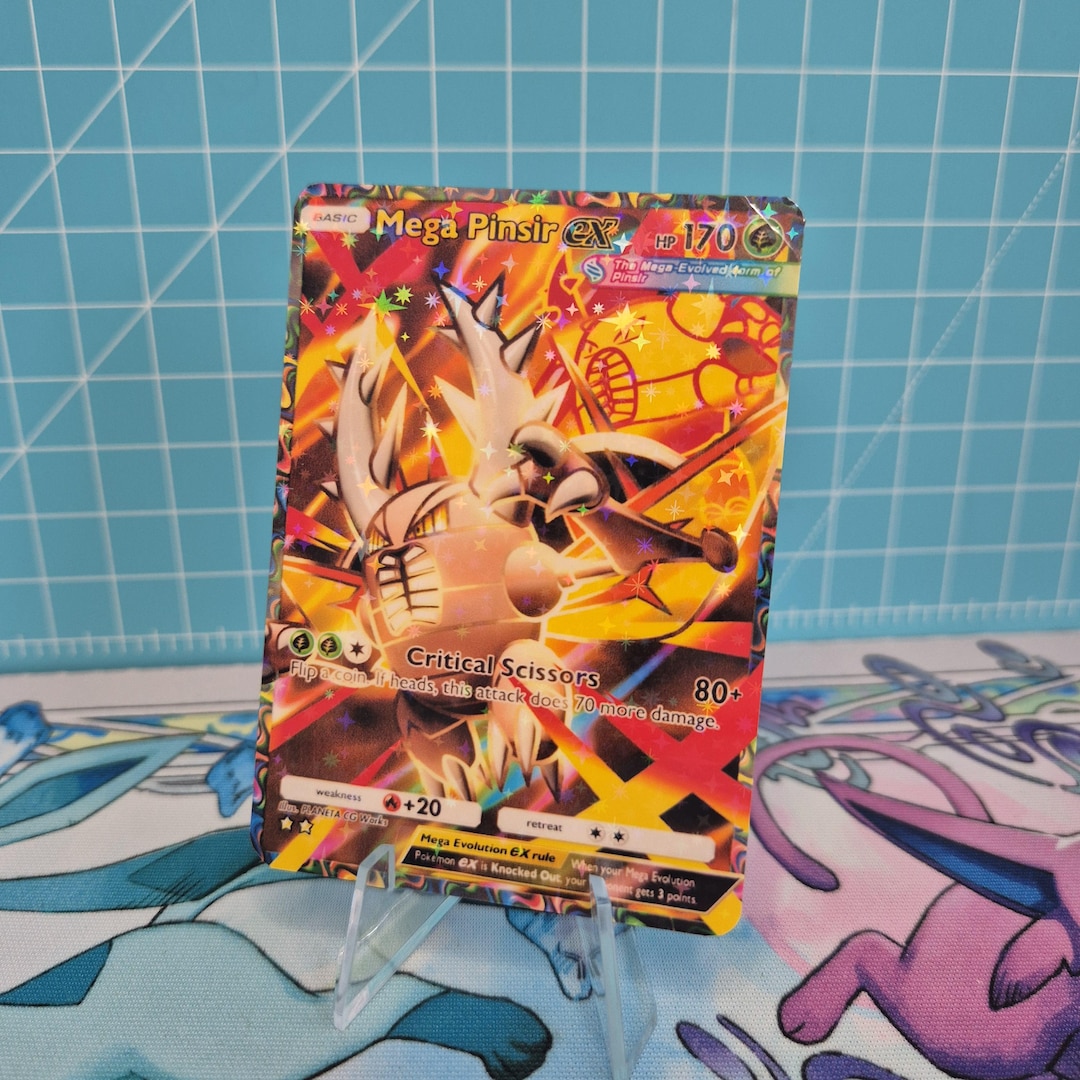 Mega Pinsir EX B1 / Mega Rising / Pokemon Tcg Quality Custom Card - Etsy Mega Pinsir EX B1 / Mega Rising / Pokemon Tcg Quality Custom Card - Etsy