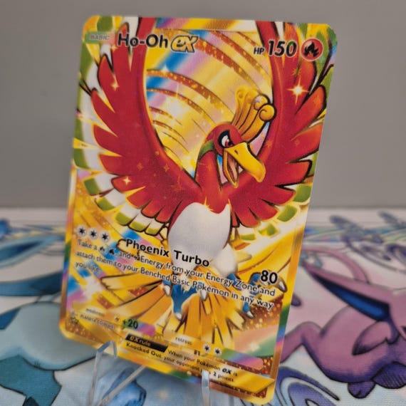Ho-Oh EX A4 240 / Wisdom of Sea and Sky / Pokemon tcg quality custom Card