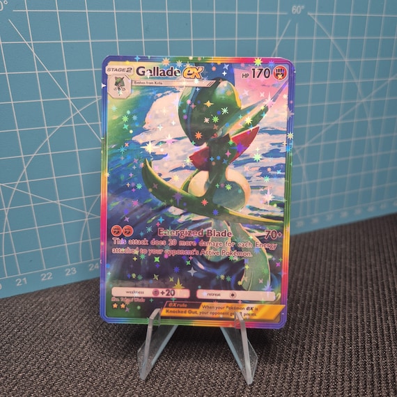gallade ex pokemon card Gallade EX A2 200 / Space-time Smackdown / Pokemon Tcg Quality Custom Card