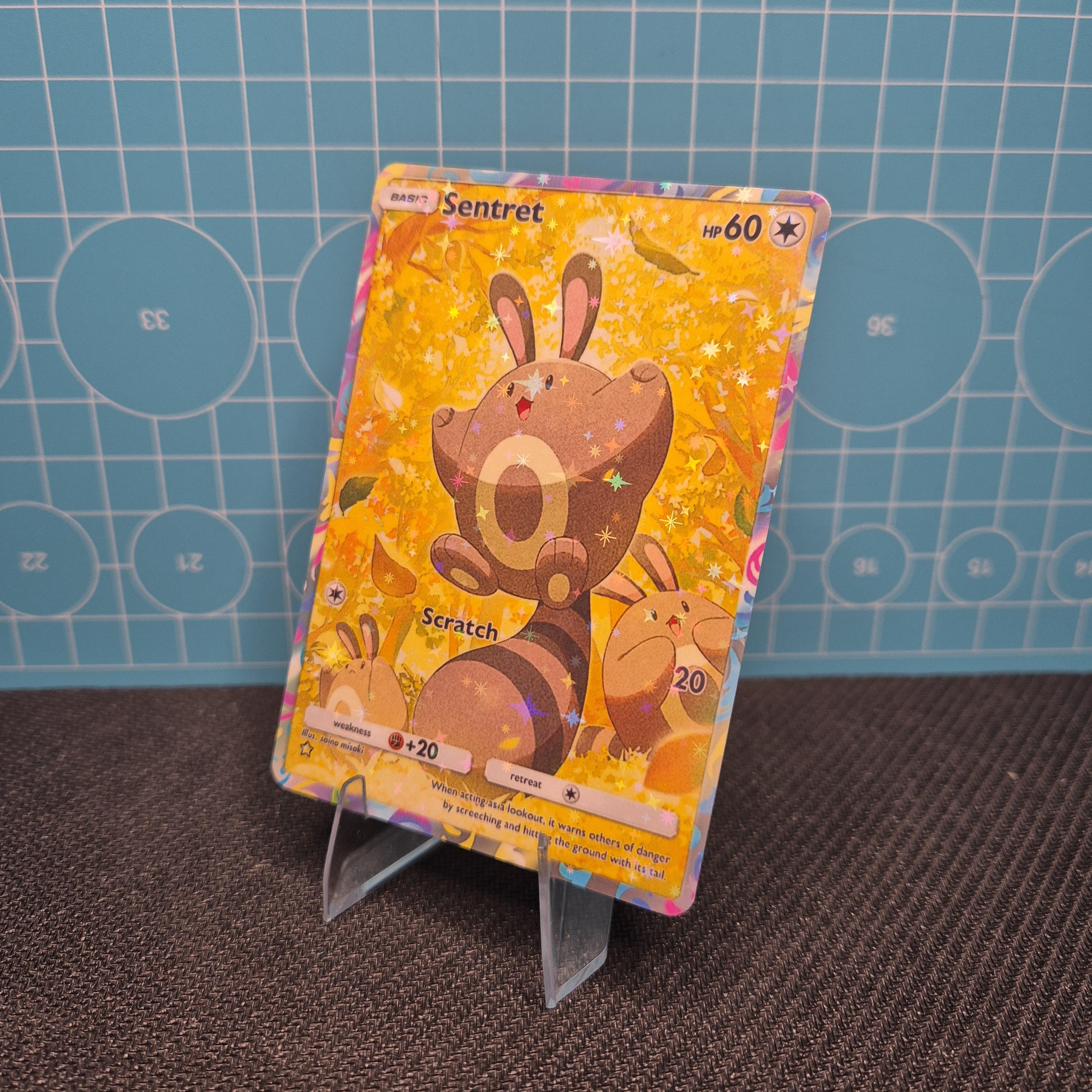 オタチ A4 181 / 海と空の知恵 / ポケモンTCG 高品質カスタムカード