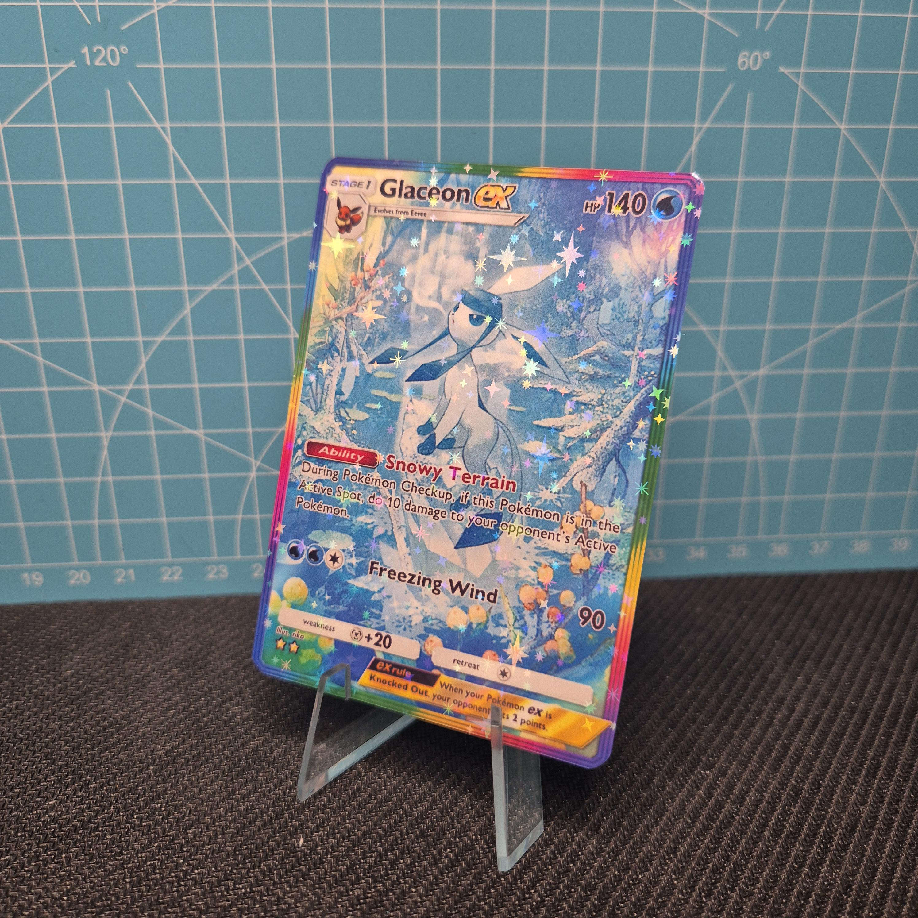 Glaceon EX A2a 92 / Triumphant Light / Pokemon Tcg Quality Custom