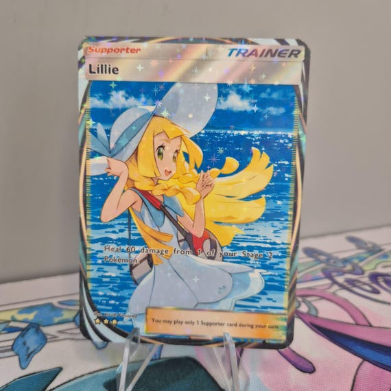Lillie A3 209 / Celestial Guardians / Pokemon Tcg Quality Custom Card - Etsy