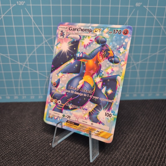 Garchomp EX A4a 103 / Secluded Springs / Pokemon tcg quality custom Card Garchomp EX A4a 103 / Secluded Springs / Pokemon tcg quality custom Card