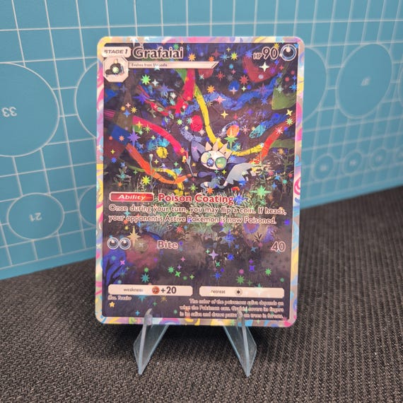 Grafaiai A2b 76 / Shining Revelry / Pokemon Tcg Quality Custom Card - Etsy  UK