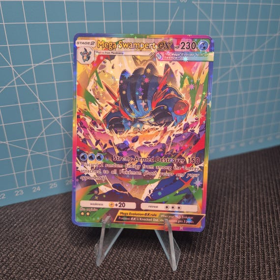 Mega Swampert EX B2 / Fantastical Parade / Pokemon Tcg Quality Custom Card  - Etsy