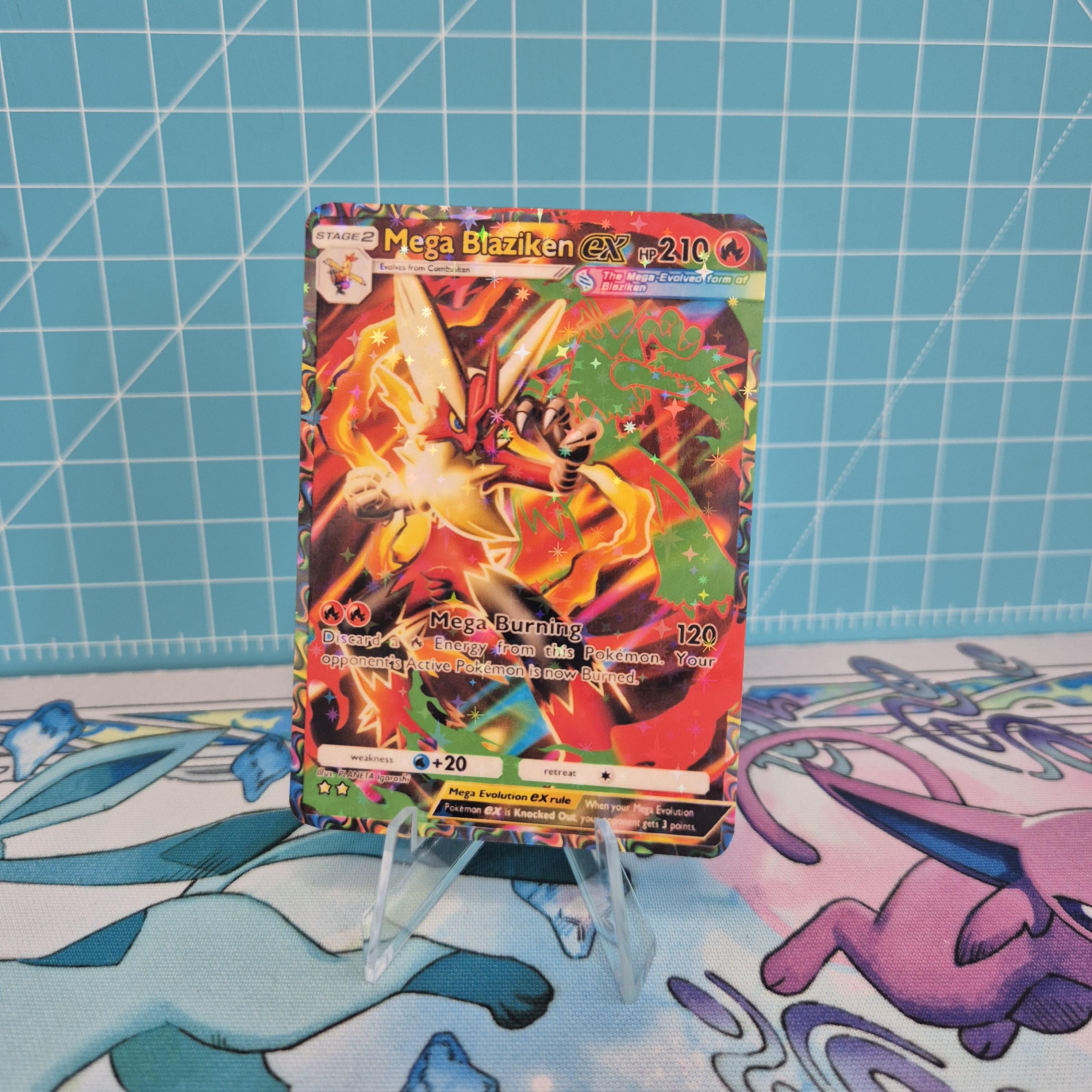 Mega Blaziken EX B1 / Mega Rising / Pokemon Tcg Quality Custom