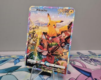 Pikachu Promo-a 9 / Promo-a / Pokemon Tcg Quality Custom Card - Etsy