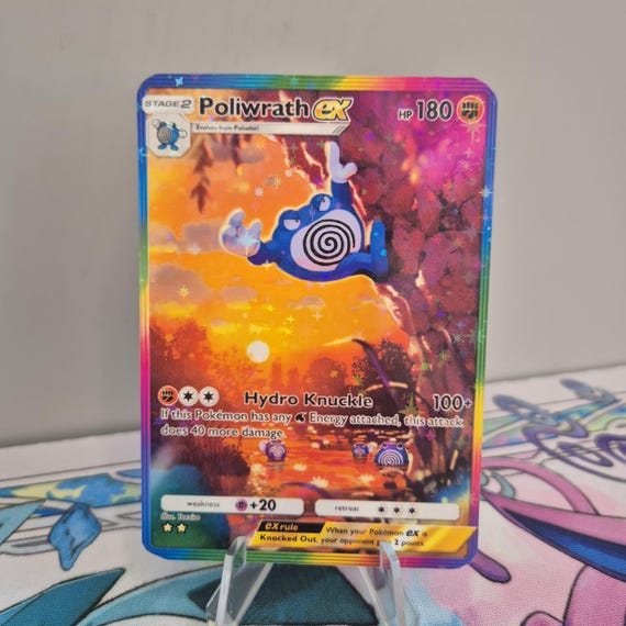 Poliwrath EX A4a 89 / Secluded Springs / Pokemon Tcg Quality Custom Card -  Etsy