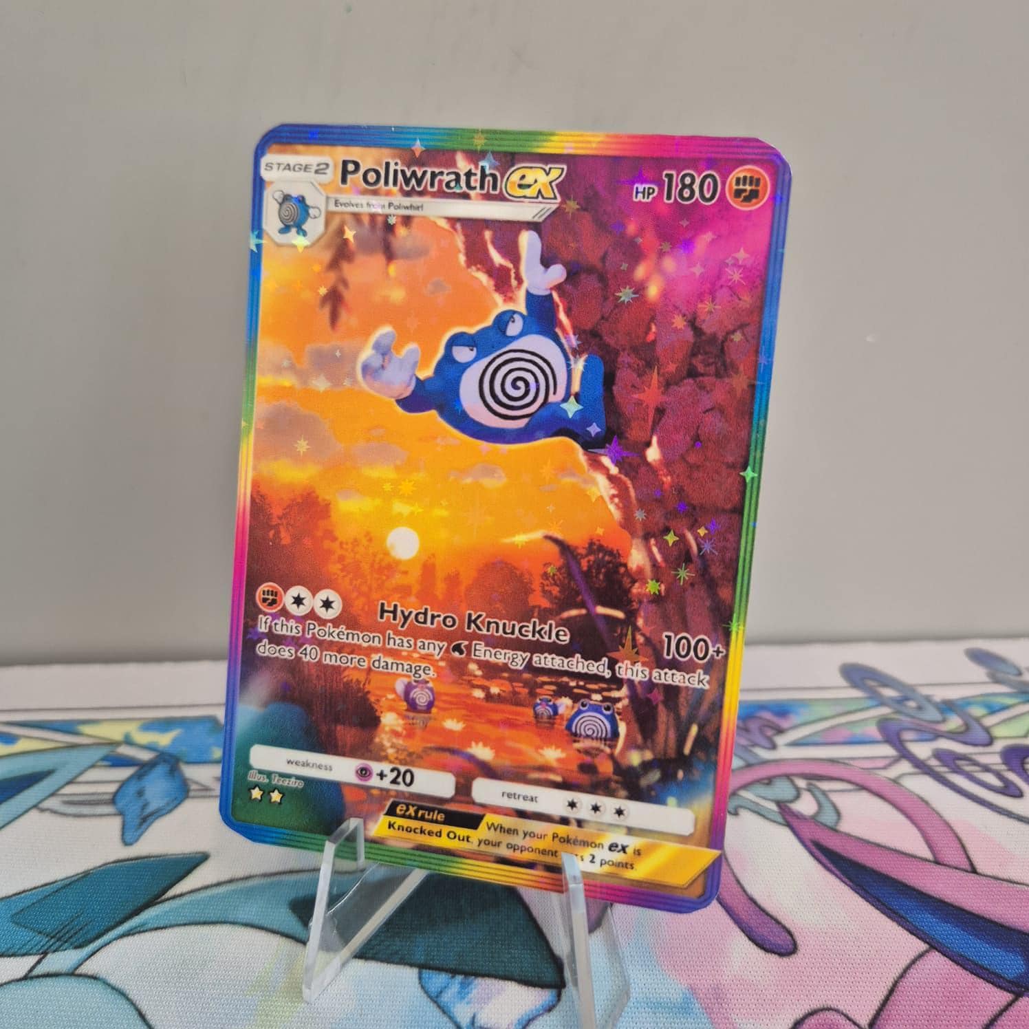 Poliwrath EX A4a 89 / Secluded Springs / Pokemon Tcg Quality Custom Card -  Etsy