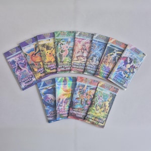 Pokemon TCG Pocket App – Aangepaste Replica Booster! Alle extensies! Minimaal 2 zeldzame kaarten in elke booster!