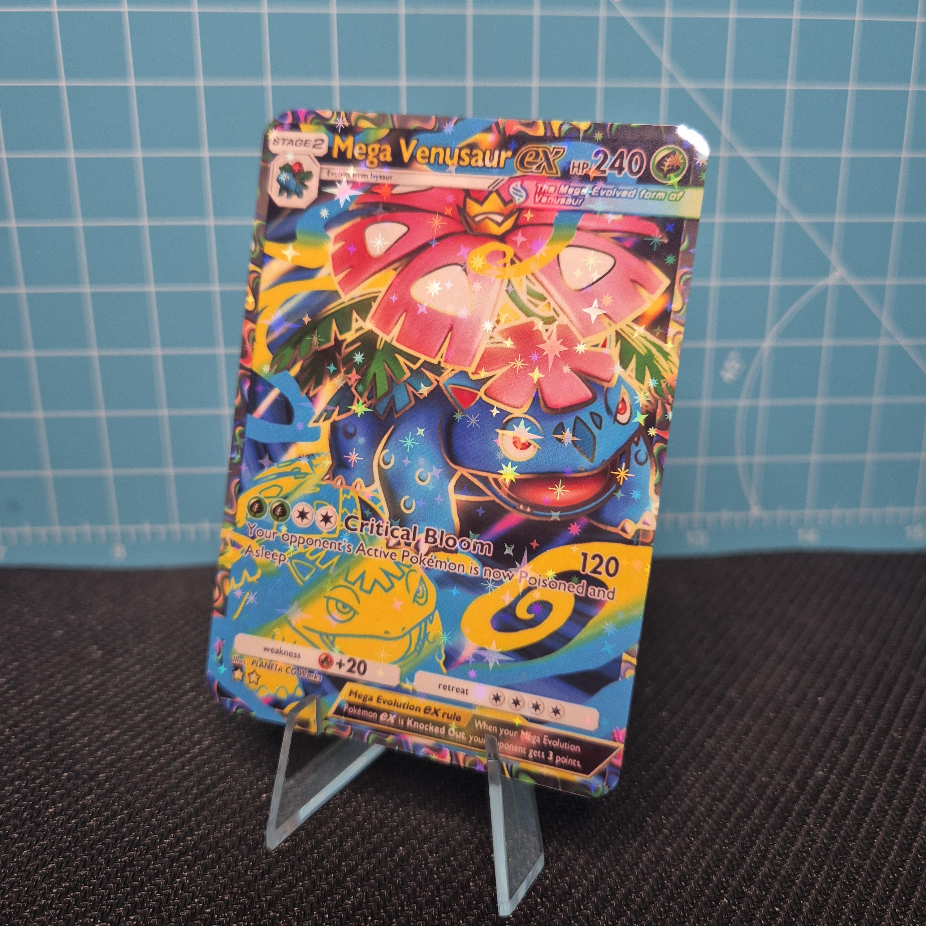 Mega Venusaur EX B1a / Crimson Blaze / Pokemon Tcg Quality Custom Card - Etsy Mega Venusaur EX B1a / Crimson Blaze / Pokemon Tcg Quality Custom Card - Etsy