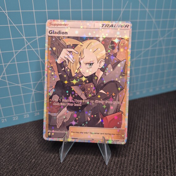 gladion pokemon card Gladion / Custom Card / Pokemon tcg quality custom Card