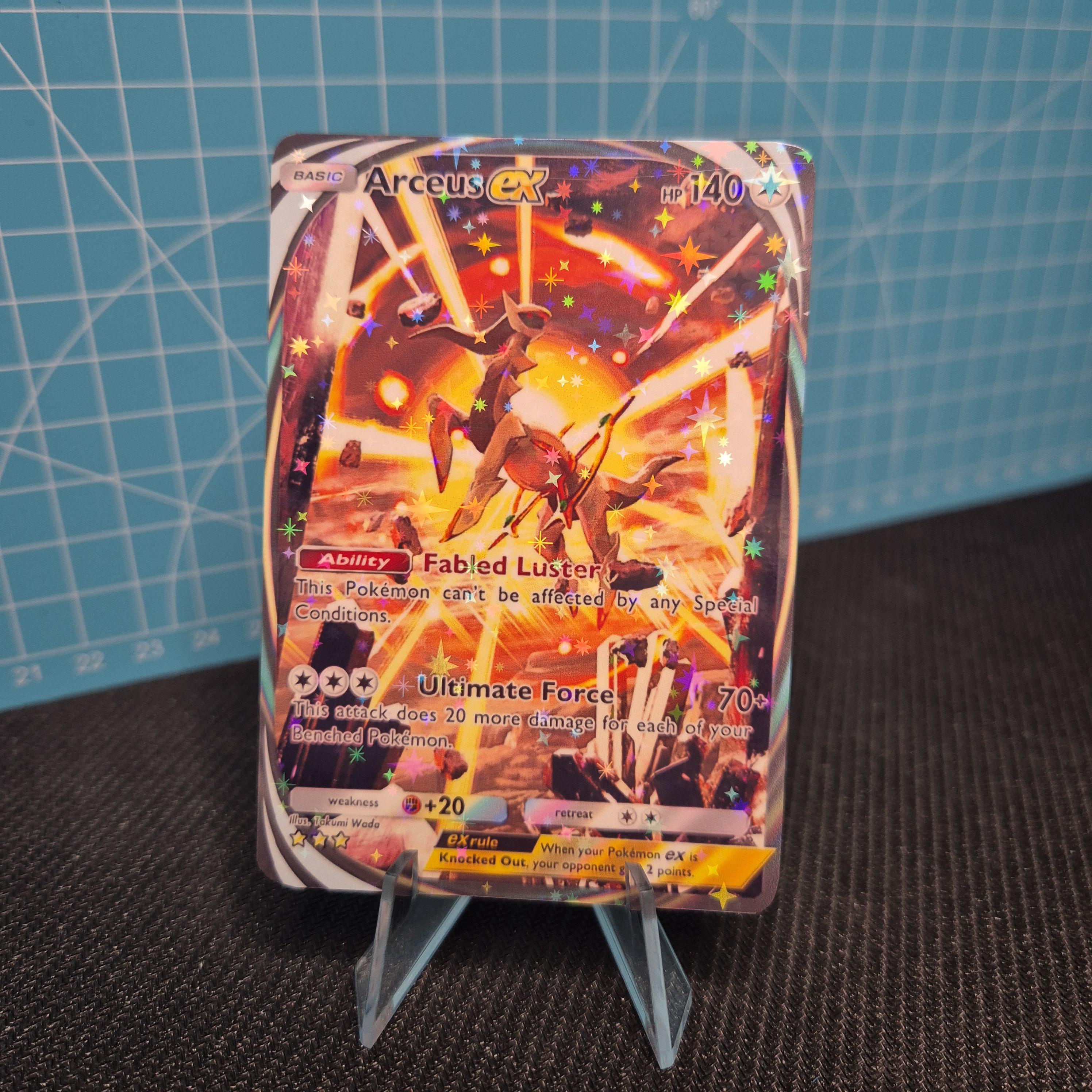アルセウス EX A2a 95 / 勝利の光 / ポケモン TCG 品質カスタムカード