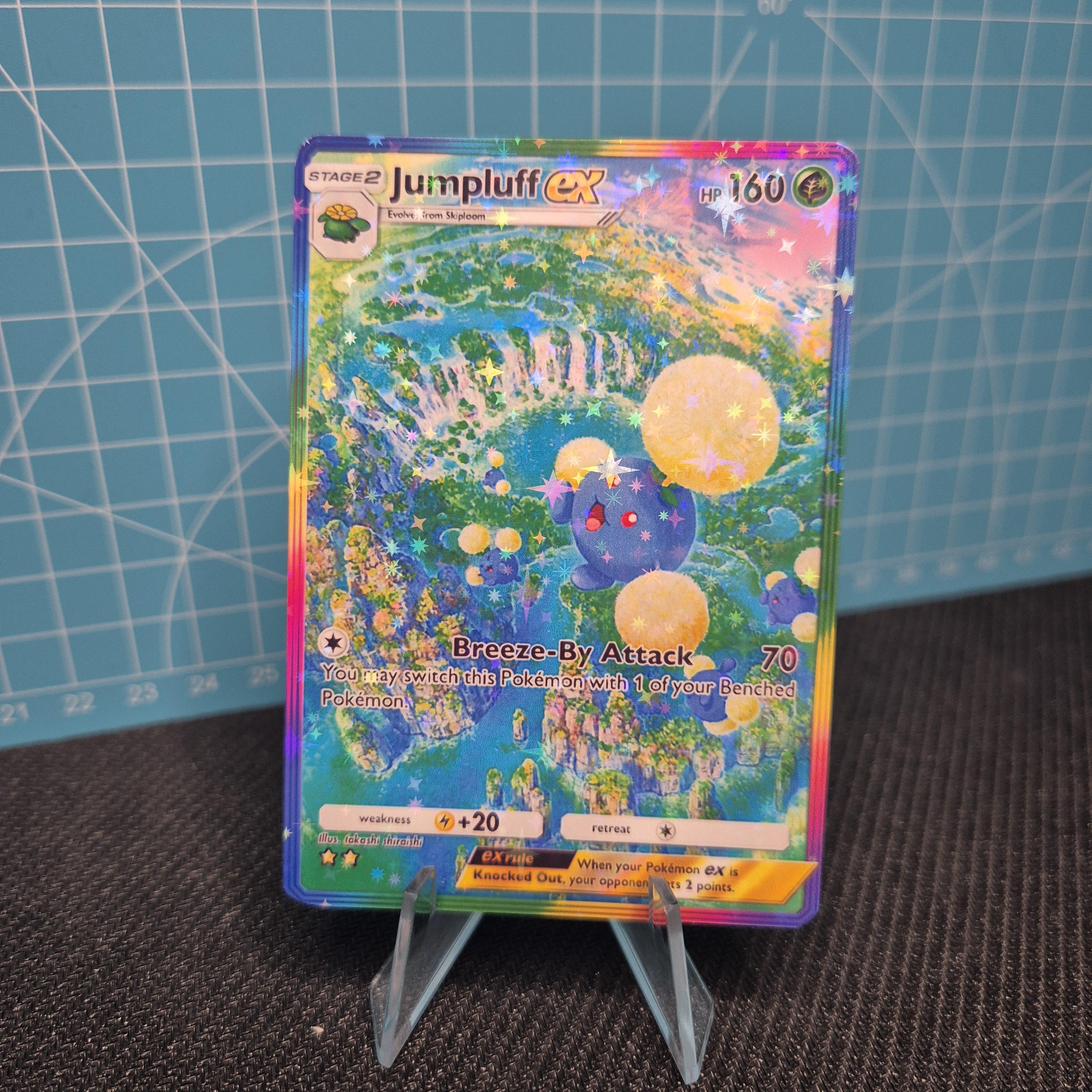 Jumpluff EX A4a 86 / Secluded Springs / Pokemon Tcg Quality Custom
