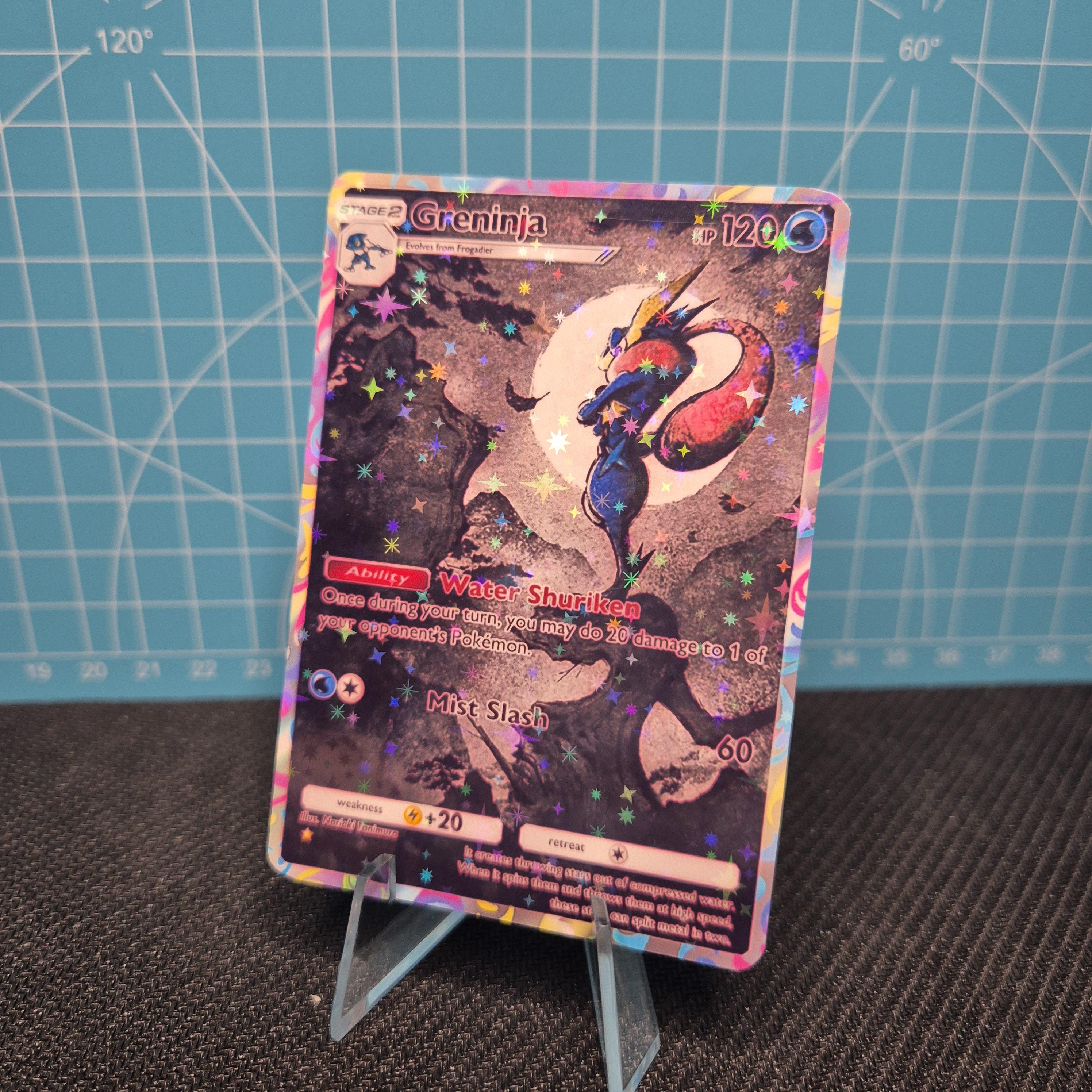 Greninja A4b / Deluxe Pack EX / Pokemon Tcg Quality Custom Card - Etsy