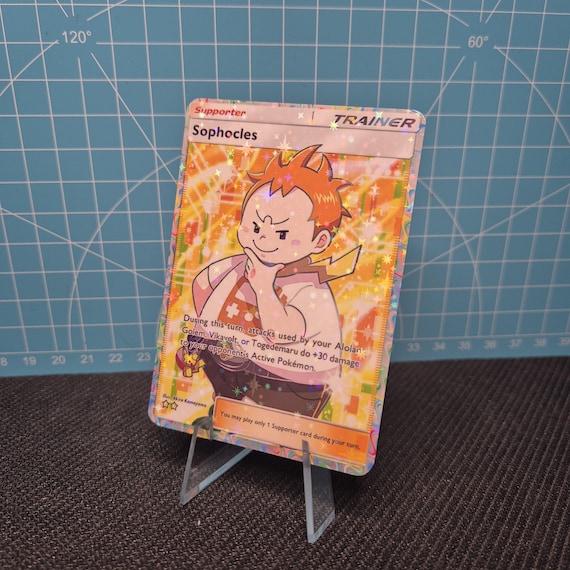 sophocles pokemon card Full Art Trainer Burning Shadows 146/147 PSA 7 – TBC Games If you do Sophocles - Burning Shadows Pokémon