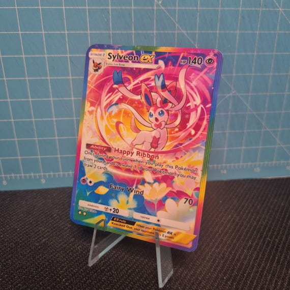 pokemon sylveon ex card Generations: Radiant Collection #RC32/RC32 Sylveon EX (Full Art) Holo –  ZypherTrading main image 1