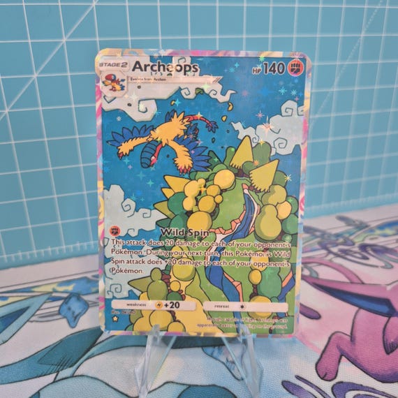 Archeops B1 / Mega Rising / Pokemon Tcg Quality Custom Card - Etsy