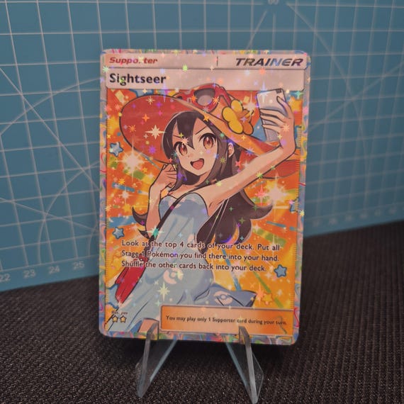 sightseer pokemon card Pokemon Single Card Sun AND MOON - LOST THUNDER
