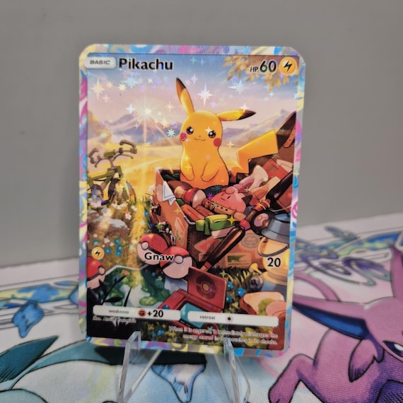 Pikachu Promo-a 9 / Promo-a / Pokemon Tcg Quality Custom Card - Etsy Pikachu Promo-a 9 / Promo-a / Pokemon Tcg Quality Custom Card - Etsy