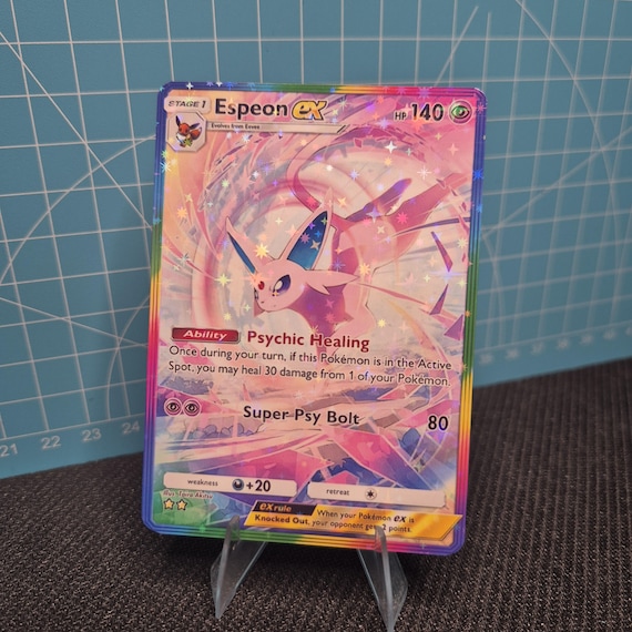 Espeon EX A4 205 / Wisdom of Sea and Sky / Pokemon Tcg Quality Custom Card - Etsy Espeon EX A4 205 / Wisdom of Sea and Sky / Pokemon Tcg Quality Custom Card - Etsy
