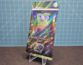 Custom Pok. TCG Pocket Booster Pack with 3 Cards of your Choice!