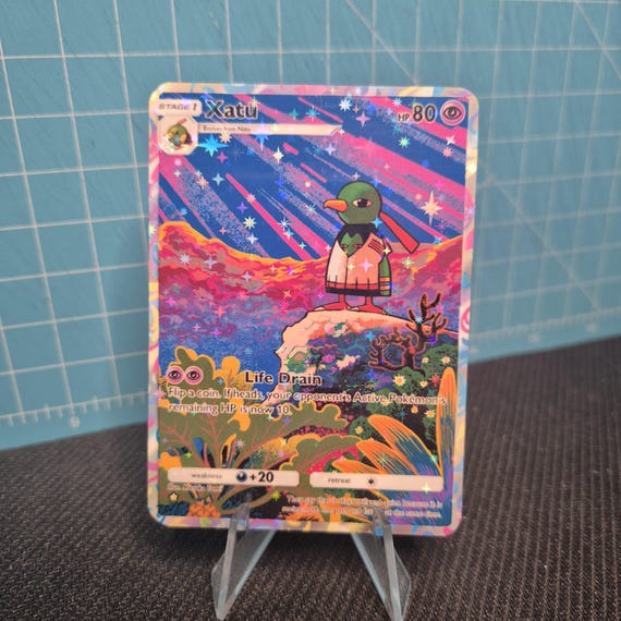 xatu pokemon card Xatu (29/107) (Stamped) [EX: Deoxys] main image 0