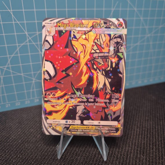 mega blaziken pokemon card Game/Promotional Cards]M EX 138/XY-P P Foil | Buy from TCG Republic Blaziken ex Oversize Promo Cards I can't believe how cool