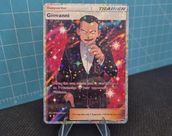 Giovanni A1 270 / Genetic Apex / Pokemon tcg quality custom Card
