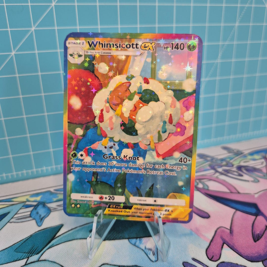 Whimsicott EX B1 / Mega Rising / Pokemon Tcg Quality Custom Card - Etsy