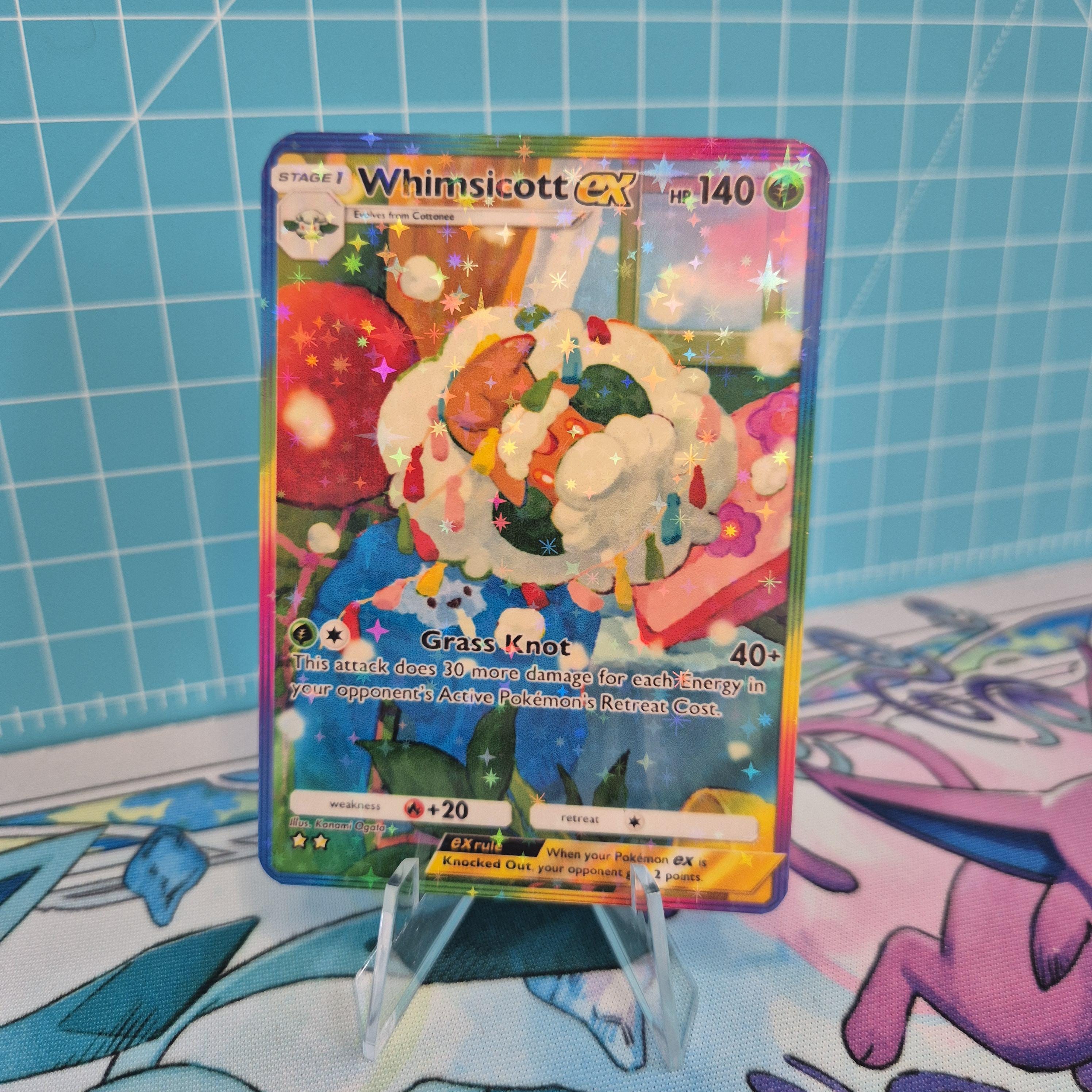 Whimsicott EX B1 / Mega Rising / Pokemon Tcg Quality Custom Card - Etsy