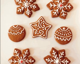 Simple Christmas Holiday Dog treats