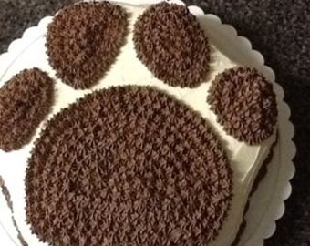 Doggie Paw cake