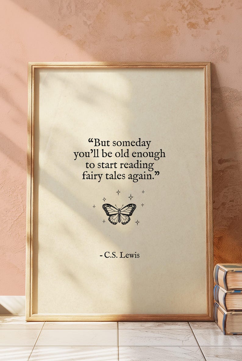 c-s-lewis-quote-bookish-fairytale-reading-wall-art-print-etsy-uk