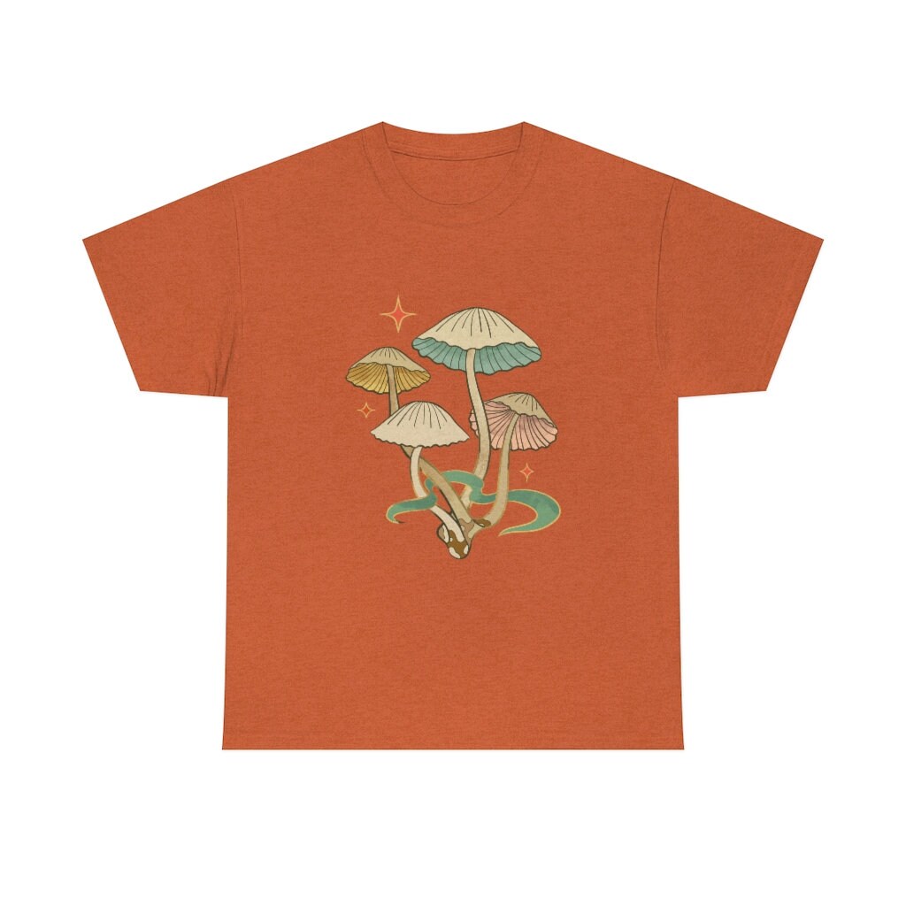 Mushroom Shirt, Magic Mushroom, Cottagecore Clothing, Cottagecore Shirt