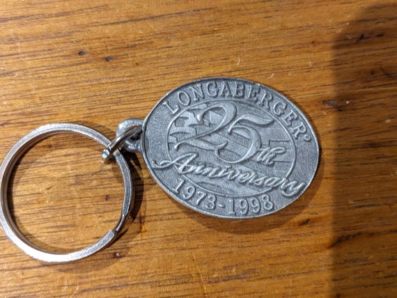 Vintage 1980s Mexican Peso Coin Keychain | Retro Souvenir Key chain |  Nickel Silver Keyring | Mexican Collectible