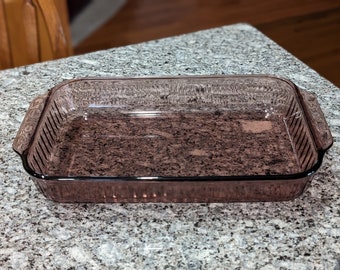 The Pampered Chef VANILLA 9 X 9 X 2 Square Baker With Handles