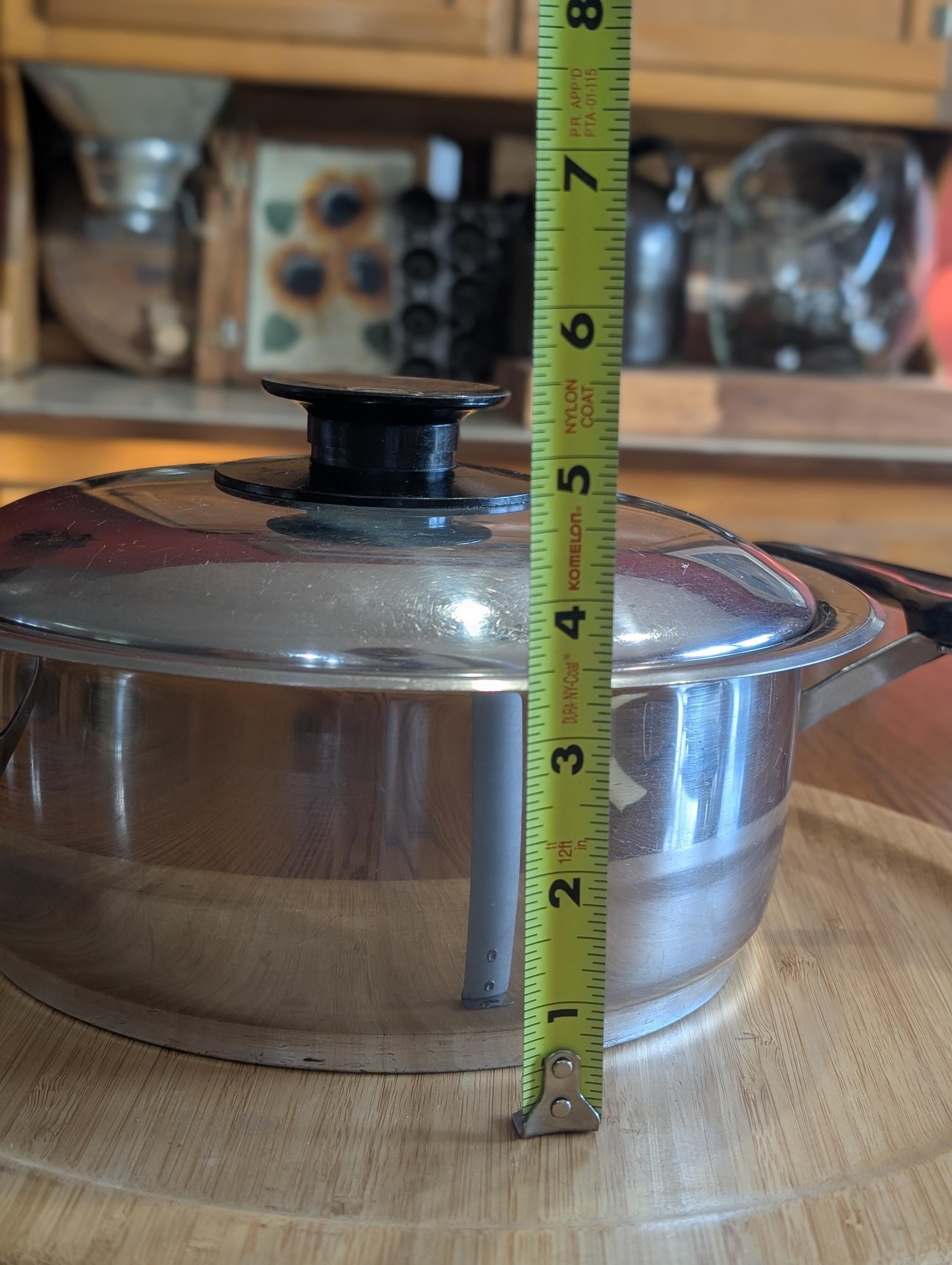 Vintage AMC Stainless Steel Pan – German Cookware With Dual