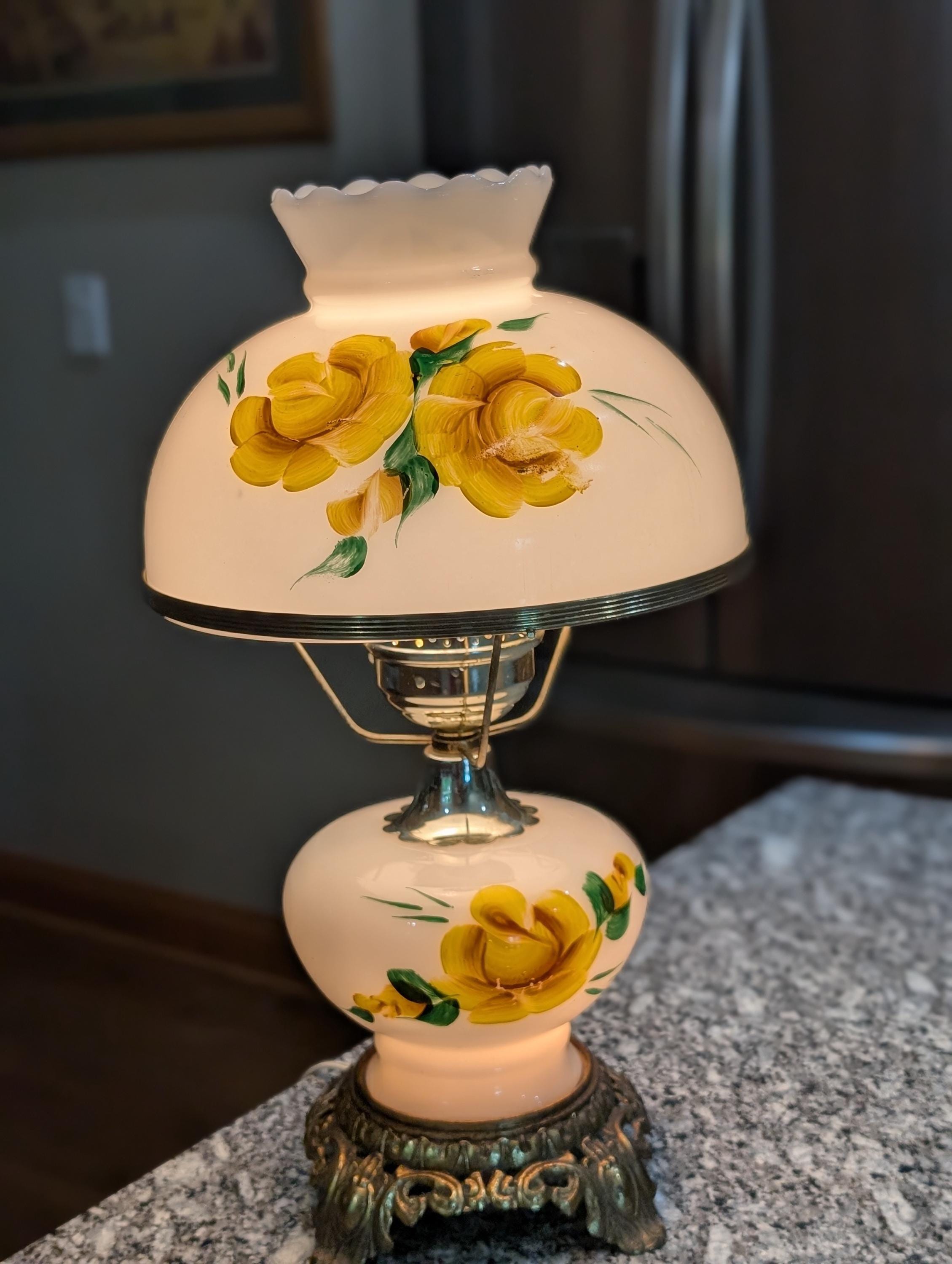 Gone With Wind Lamp Yellow - Etsy