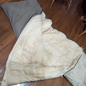 Vintage 1970s Sleeping Bag - Etsy