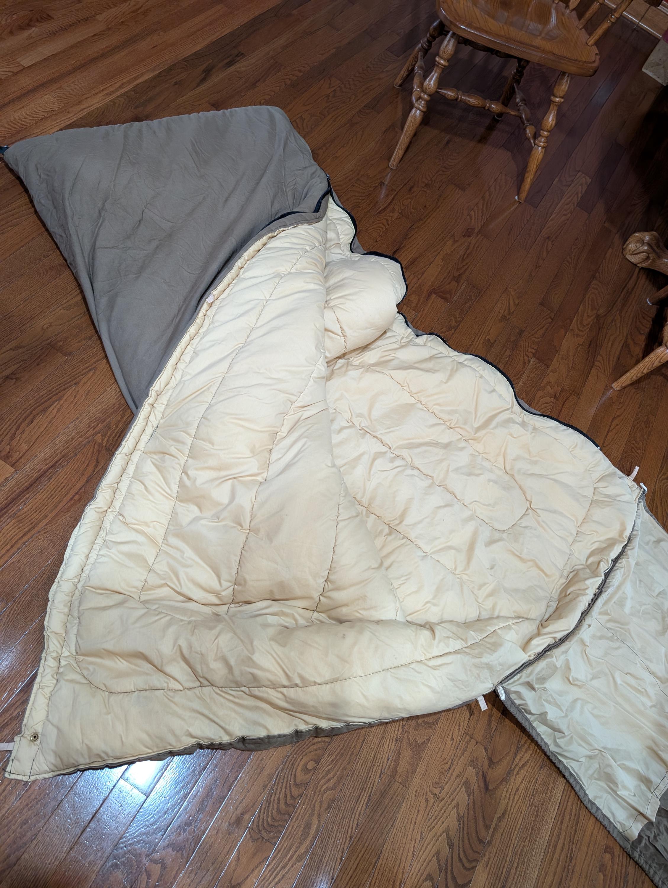 70s Sleeping Bag - Etsy