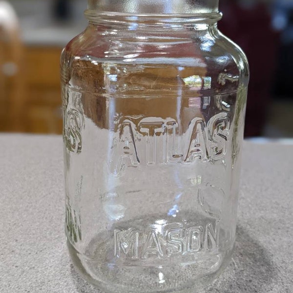 Atlas Canning Jar Etsy