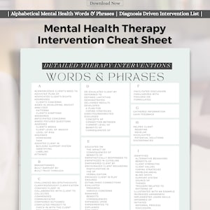 Therapist Cheat Sheet: Counseling Prompts & Phrases (PDF Download)