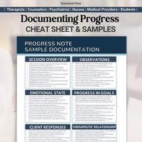 SOAP Therapy Progress Note Template - Etsy UK
