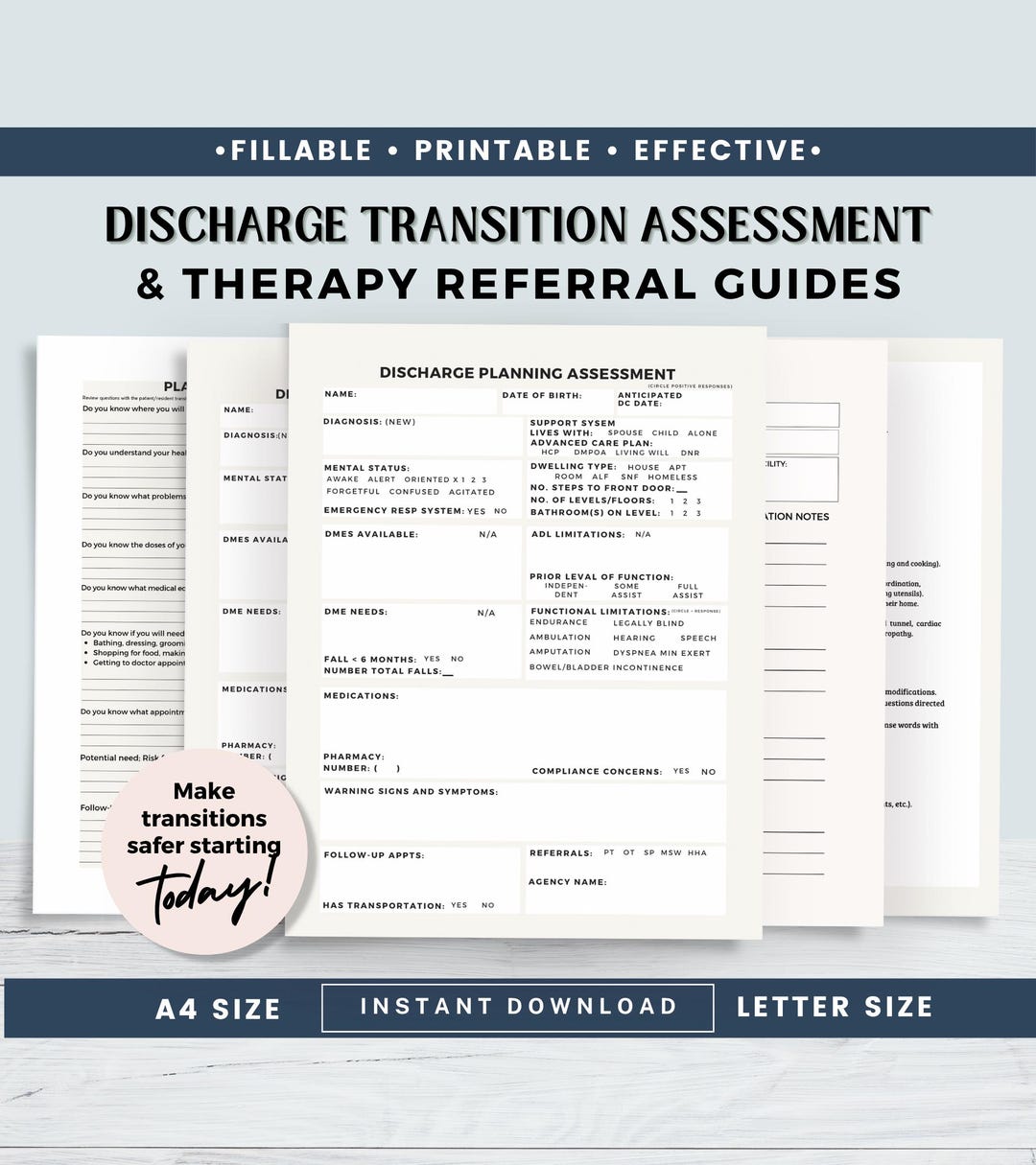 Discharge Planning Assessment Referral Coordination Templates: Case ...